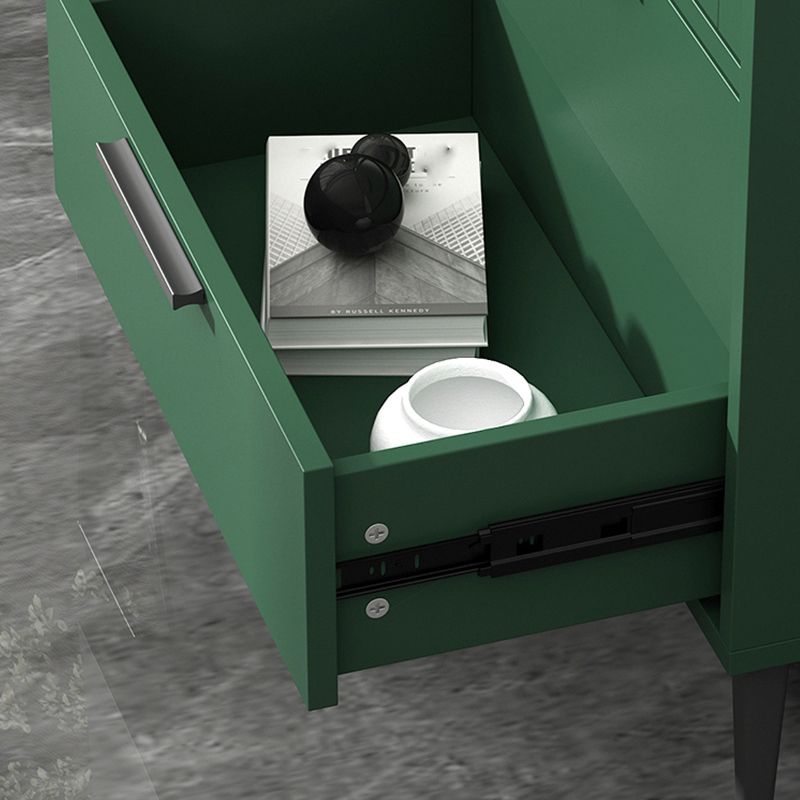 Contemporary Wooden Accent Cabinet with Glass Door and 2 Drawers Clearhalo 'Cabinets & Chests' 'cabinets_chests' 'furn' 'furn_cabinets_chests' 'Furniture' 'Living Room Furniture' 1200x1200_0fc7cf84-b162-4e51-b350-7f6e088a3690