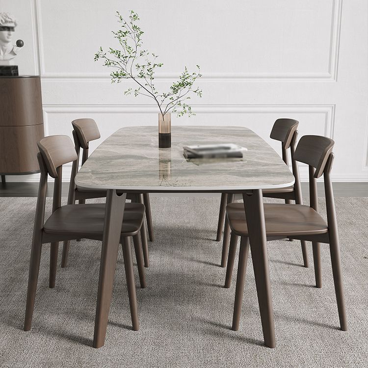 Modern Sintered Stone Dining Table Rectangle Dining Table for Dining Room Clearhalo ' dining_table' 'Dining Tables & Seating' 'Dining Tables' 'furn' 'furn_dining_table' 'Furniture' 'furniture_dining_table' 'Kitchen & Dining Furniture' 'kitchen&dining_furn' 'kitchen' 'kitchen_dining_table' 1200x1200_0fc98ef5-c18b-4df9-af73-007650308a93