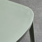 Scandinavian Open Back Side Chair Plastic Side Chair for Home