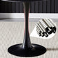 Round Table Dinette Table Contemporary Dinner Room Kitchen Table with Tulip Base Clearhalo ' dining_table' 'Dining Tables & Seating' 'Dining Tables' 'furn' 'furn_dining_table' 'Furniture' 'furniture_dining_table' 'Kitchen & Dining Furniture' 'kitchen&dining_furn' 'kitchen' 'kitchen_dining_table' 1200x1200_0fcebc05-e8ac-4690-b80e-1325839294d0