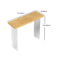 Modernes Bartisch-Set, 1/2/3-teilig, rechteckiges Pub-Ess-Set aus massivem Holz