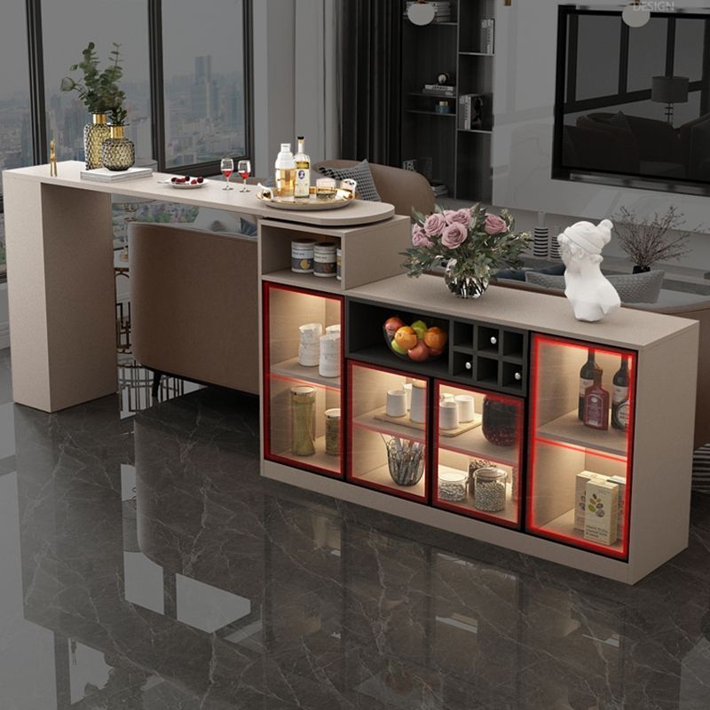 Modern Style Wood Specialty Bar Height Pub Table for Living Room Clearhalo 'Bar Furniture' 'Bar Tables' 'bar_tables' 'furn' 'furn_bar_tables' 'Furniture' 'Kitchen & Dining Furniture' 1200x1200_0fd1c712-ecb6-4f92-aaa7-5b214b5b139a