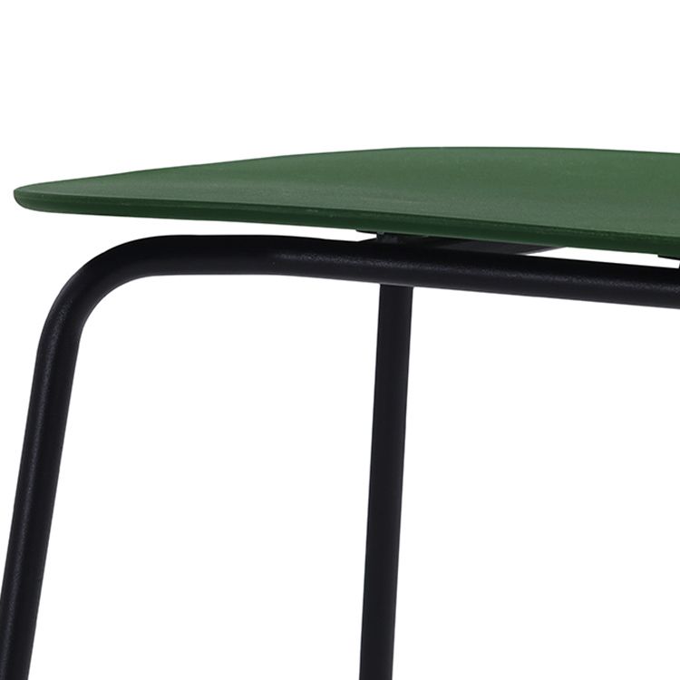 Industrial Dining Armless Chairs Plastic Open Back Side Chair with Metal Legs Clearhalo ' kitchen&dining_furn' 'Dining Chairs' 'Dining Tables & Seating' 'dining_chair' 'furn' 'furn_dining_chair' 'Furniture' 'furniture_dining_chair' 'Kitchen & Dining Furniture' 'kitchen' 1200x1200_0fd426ba-a79b-4b89-9b3f-b242e411d634