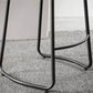 Industrial Style Bar-stool with Sled Round Saddle Seat Counter Stool for Kitchen Clearhalo 'Bar Furniture' 'Bar Stools' 'bar_stools' 'furn' 'furn_bar_stools' 'furniture_bar_stools' 'Kitchen & Dining Furniture' 'kitchen&dining_furn' 'kitchen' 'kitchen_furn' Furniture' 1200x1200_0fd56376-87bb-49bb-9260-042690afd1f9