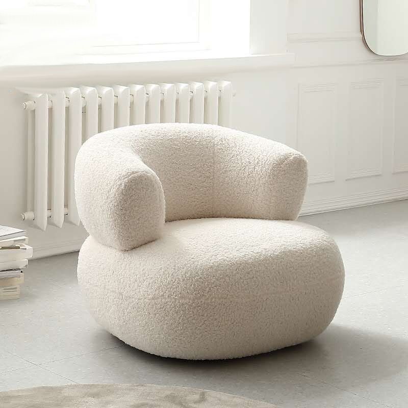 31,88 "Chaise de baril en laine de large