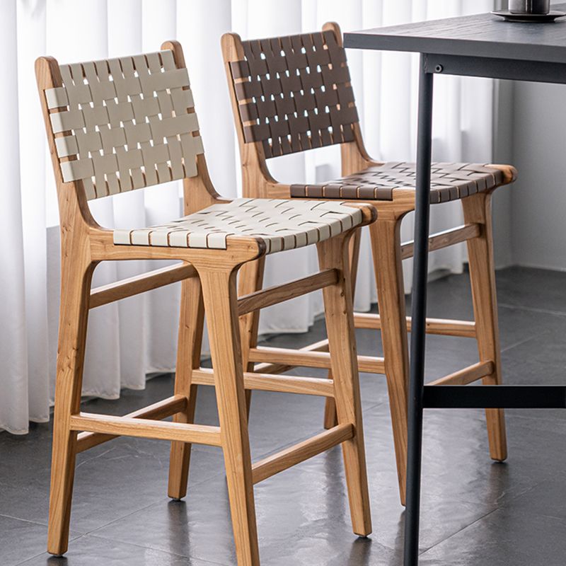 Contemporary 37" Height Solid Wood Backrest Counter High Stool Clearhalo 'Bar Furniture' 'Bar Stools' 'bar_stools' 'furn' 'furn_bar_stools' 'Furniture' 'Kitchen & Dining Furniture' 1200x1200_0fd6a8dd-626c-482d-81c5-0dcd4b34cfaf