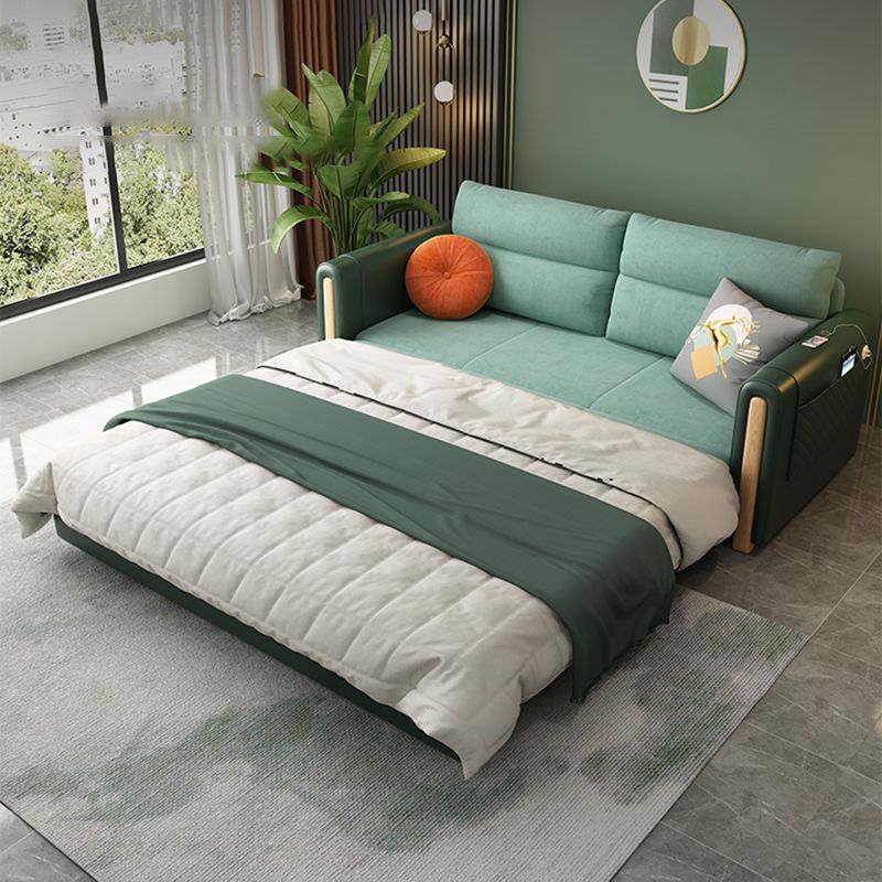 Canapé de canapé de lit convertible convertible avec oreillers avec oreillers