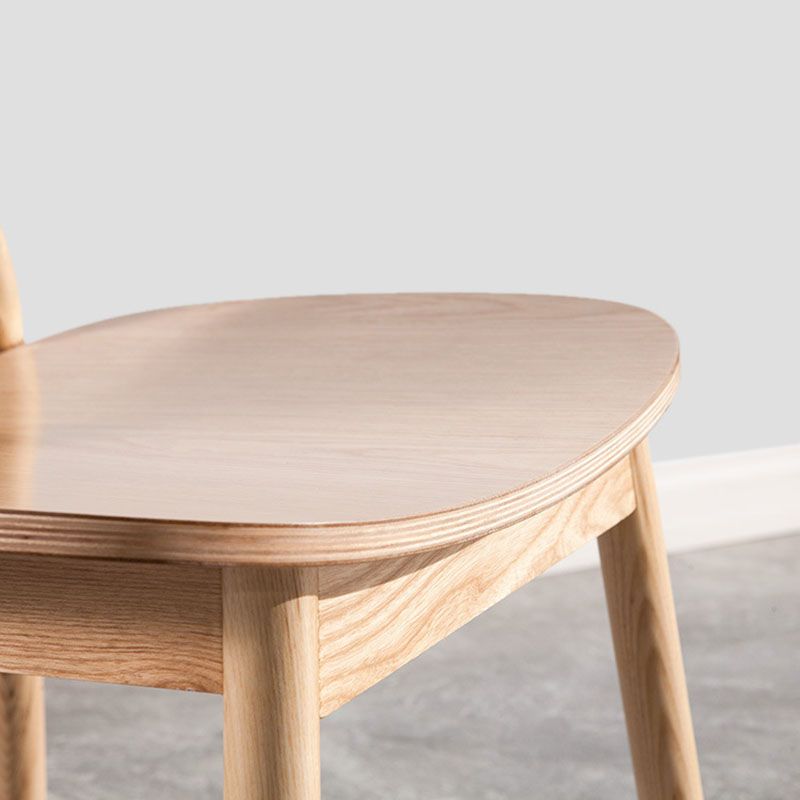 Contemporary Style Wood Dining Chair Armless Side Chairs for Restaurant Clearhalo 'Dining Chairs' 'Dining Tables & Seating' 'dining_chair' 'furn' 'furn_dining_chair' 'Furniture' 'furniture_dining_chair' 'Kitchen & Dining Furniture' 1200x1200_0fdb053b-293f-433c-935b-2b8d68d002d4