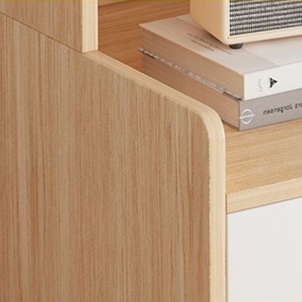 Wood Kitchen Sideboard Cabinet Modern Credenza with Drawer and Storage Clearhalo 'buffet_sideboard' 'Buffets & Sideboards' 'furn' 'furn_buffet_sideboard' 'Furniture' 'furniture_buffet_sideboard' 'Kitchen & Dining Furniture' 1200x1200_0fdfdd0a-d7f4-4903-8382-029bf4fc1985