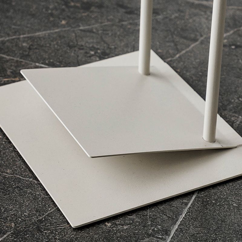 Tavolo da ginnastica moderna di metà secolo in metallo c-forma di divano il lato accento