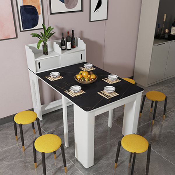 73'' Artificial Foldable Dining Table Extendable Rectangle Table with 5 Legs Clearhalo ' dining_table' 'Dining Tables & Seating' 'Dining Tables' 'furn' 'furn_dining_table' 'Furniture' 'furniture_dining_table' 'Kitchen & Dining Furniture' 'kitchen&dining_furn' 'kitchen' 'kitchen_dining_table' 1200x1200_0fe2a01e-6cc1-4191-b38a-bf6bc78d89e7