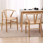 Wood Contemporary Kitchen Side Chair with Color Cushion Wishbone Dining Arm Chair Clearhalo ' kitchen&dining_furn' 'Dining Chairs' 'Dining Tables & Seating' 'dining_chair' 'furn' 'furn_dining_chair' 'Furniture' 'furniture_dining_chair' 'Kitchen & Dining Furniture' 'kitchen' 1200x1200_0fe74b6b-c704-4b9f-a319-ad36b46ad61b