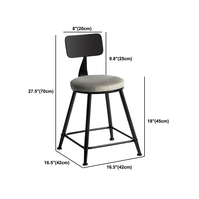 Mesa de barra superior de piedra gris de estilo industrial Juego de mesa 1/2/3 piezas de mostrador con taburetes altos