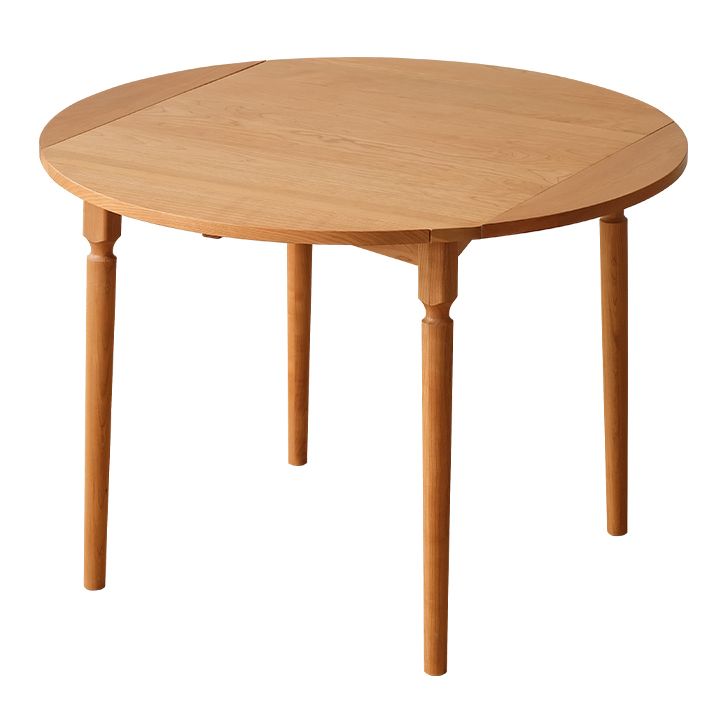 Round Dining Dinette Table Simplicity Style 4-foot Solid Wood Home Furniture Clearhalo ' dining_table' 'Dining Tables & Seating' 'Dining Tables' 'furn' 'furn_dining_table' 'Furniture' 'furniture_dining_table' 'Kitchen & Dining Furniture' 'kitchen&dining_furn' 'kitchen' 'kitchen_dining_table' 1200x1200_0fef15b6-84cb-4116-b493-ffeff8a5ef37