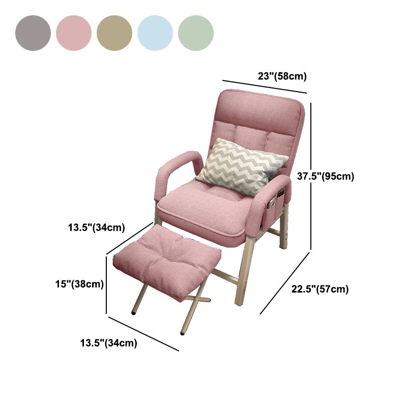 Linen Blend Convertible Chair with Storage for Apartment Chair Clearhalo 'Accent Chairs' 'accent_chairs' 'Chairs & Seating' 'furn' 'furn_accent_chairs' 'Furniture' 'Living Room Furniture' 1200x1200_0ff25914-7fbf-4c37-8906-79ebf2ca18e0