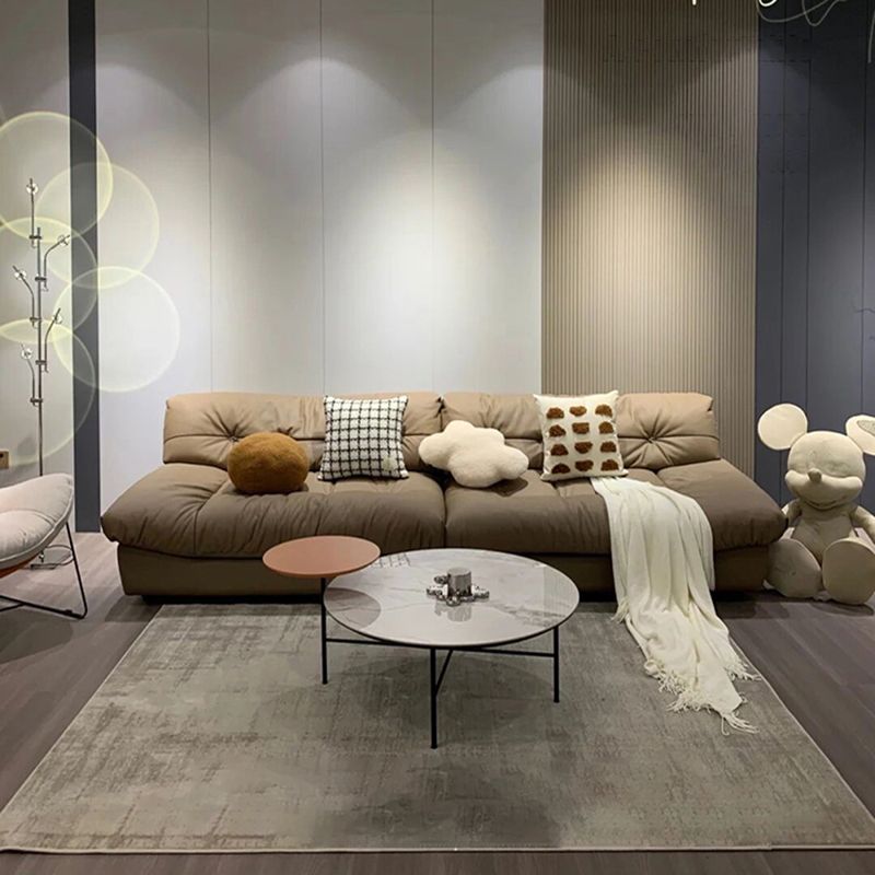 29.53" H Scandinavian Armless Sofa with Tufted Back Sofa for Living Room Clearhalo 'furn' 'furn_sofas' 'Furniture' 'furniture_sofas' 'kitchen' 'kitchen_sofas' 'Living Room Furniture' 'Sofa' 'sofas' 1200x1200_0ff8894b-0d94-402c-be7d-3fba53cffa84