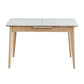 Rectangle Extendable Stone Dining Site Table Traditional Luxury Dinette Table with 4-foot Clearhalo ' dining_table' 'Dining Tables & Seating' 'Dining Tables' 'furn' 'furn_dining_table' 'Furniture' 'furniture_dining_table' 'Kitchen & Dining Furniture' 'kitchen&dining_furn' 'kitchen' 'kitchen_dining_table' 1200x1200_0ff889a7-117f-4e82-8b87-7436f39ac630