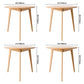 Round Tripod Base Dining Site Table Contemporary Dinette Table with Solid Wood Clearhalo ' dining_table' 'Dining Tables & Seating' 'Dining Tables' 'furn' 'furn_dining_table' 'Furniture' 'furniture_dining_table' 'Kitchen & Dining Furniture' 'kitchen&dining_furn' 'kitchen' 'kitchen_dining_table' 1200x1200_0ffa8183-7336-48a4-804a-21d9ed60e495