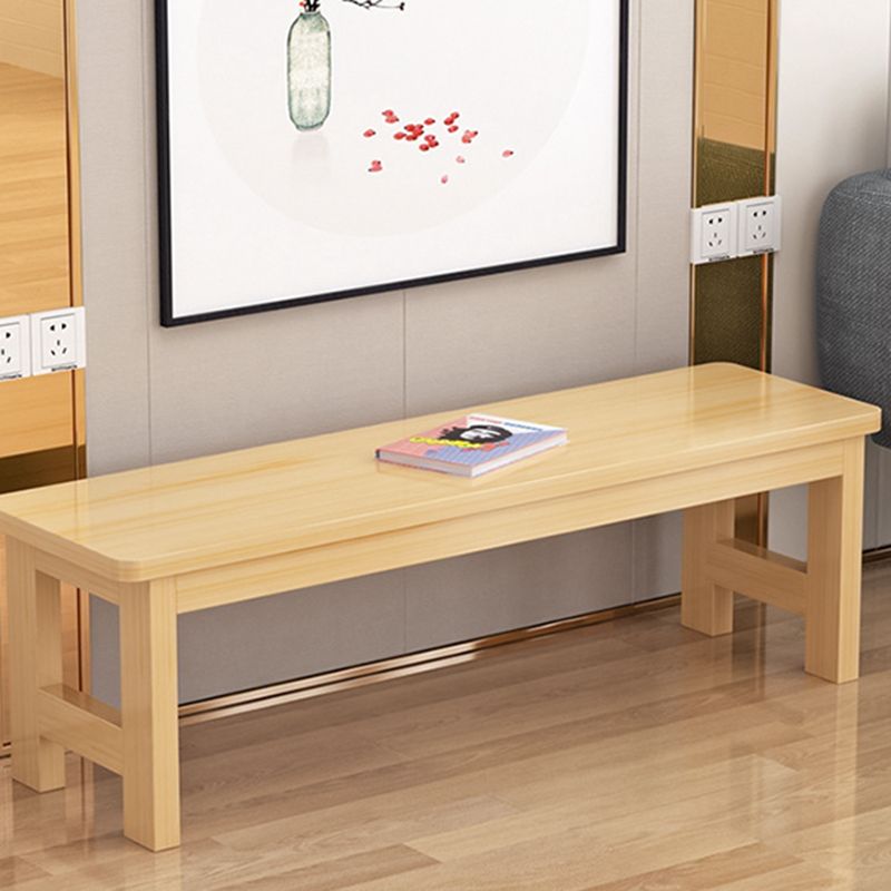 11.8" Wide Modern Entryway and Bedroom Bench Solid Wood Pine Bench Clearhalo 'Benches' 'Chairs & Seating' 'furn' 'furn_benches' 'Furniture' 'Living Room Furniture' 1200x1200_0ffb6dfb-86ef-47ff-9ace-12e35cb32d91
