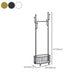 Gorgeous Coat Hanger Solid Color Basket Storage Metal Coat Rack with Castors