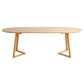 Oval Pine Solid Wood Table Modern Double Pedestal Dining Table with Wooden Base Clearhalo ' dining_table' 'Dining Tables & Seating' 'Dining Tables' 'furn' 'furn_dining_table' 'Furniture' 'furniture_dining_table' 'Kitchen & Dining Furniture' 'kitchen&dining_furn' 'kitchen' 'kitchen_dining_table' 1200x1200_1000612f-c3ce-4d84-85e6-b775195ba208
