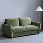 38" Wide Scandinavian Sofa Futon Corduroy Upholstered Sleeper Sofa