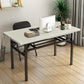 Contemporary Folding Parsons Base Writing Desk Home Office Desk,29.5" H Clearhalo 'furn' 'furn_office_desk' 'Furniture' 'Office Desks' 'Office Furniture' 'office_desk' 1200x1200_1002d957-feb3-4ec3-90a3-92381cc144df
