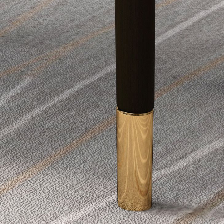 Glam Wood Dining Arm Chairs Faux Leather Dining Room Chairs for Home Use Clearhalo ' kitchen&dining_furn' 'Dining Chairs' 'Dining Tables & Seating' 'dining_chair' 'furn' 'furn_dining_chair' 'Furniture' 'furniture_dining_chair' 'Kitchen & Dining Furniture' 'kitchen' 1200x1200_1003ef21-810e-4bff-b75a-793cf256ff04