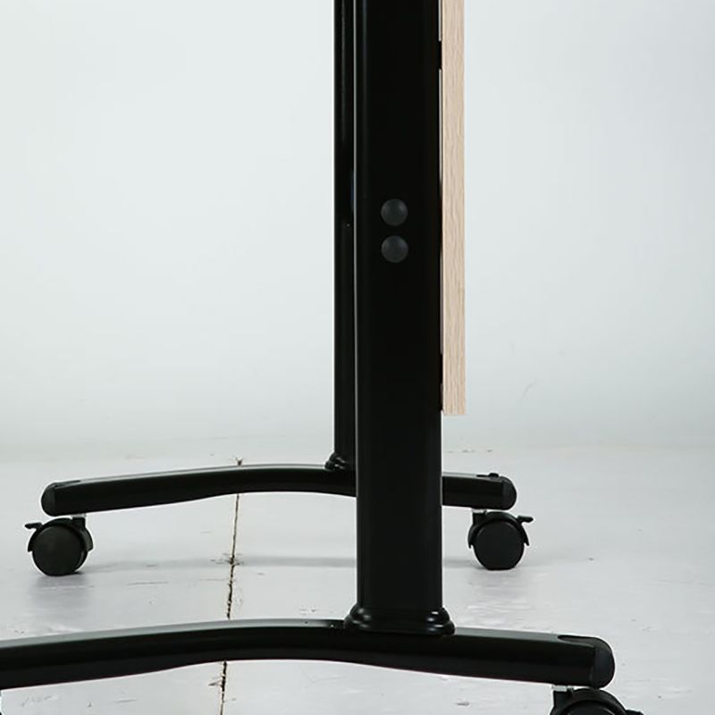 Eigentijds schrijfbureau voor kantoor 30 "H rechthoekig bureau met caster wielen