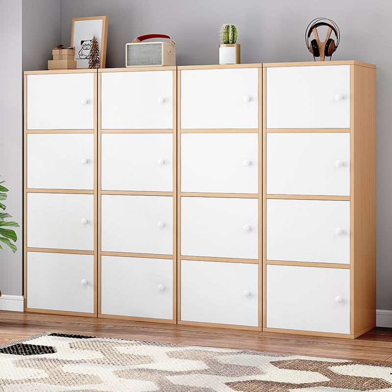 Contemporary Rectangle Wood With Doors and Knobs Accent Cabinet Clearhalo 'Cabinets & Chests' 'cabinets_chests' 'furn' 'furn_cabinets_chests' 'Furniture' 'Living Room Furniture' 1200x1200_1006681e-3a39-4bc9-b643-a057f33112dd