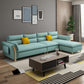 35.43" Tall Modern Linen Sectional Flared Arm Sectional for Living Room Clearhalo 'furn' 'furn_sectionals' 'Furniture' 'Living Room Furniture' 'Sectionals' 1200x1200_1008e7c1-524f-4baf-a741-f1753921042d