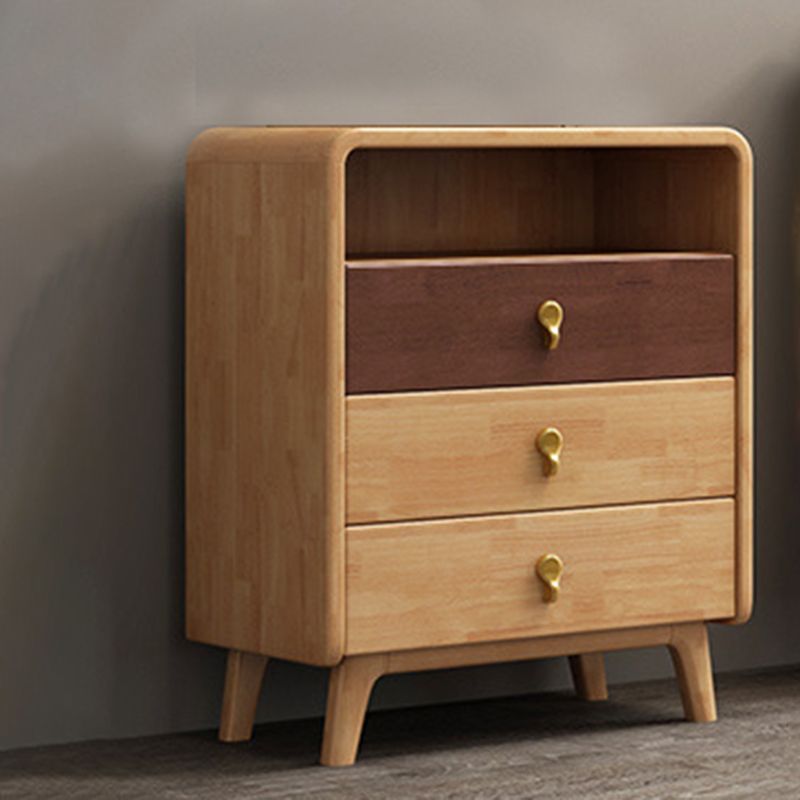 Contemporary Accent Chest with 4 Wooden Legs 15.74" Wide Chest with Drawers Clearhalo 'Cabinets & Chests' 'cabinets_chests' 'furn' 'furn_cabinets_chests' 'Furniture' 'Living Room Furniture' 1200x1200_10096ea2-00e8-4c1b-badc-98887def1413
