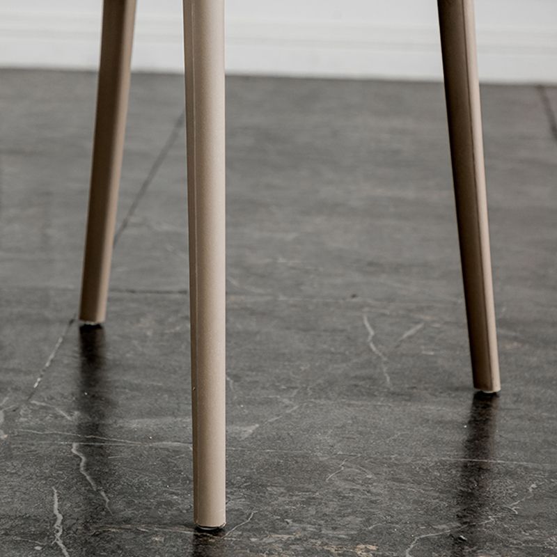 Contemporary Style Plastic Dining Chairs Dining Open Back Arm Side Chair for Kitchen Clearhalo ' kitchen&dining_furn' 'Dining Chairs' 'Dining Tables & Seating' 'dining_chair' 'furn' 'furn_dining_chair' 'Furniture' 'furniture_dining_chair' 'Kitchen & Dining Furniture' 'kitchen' 1200x1200_1009fcff-f3a8-4c18-8b50-cb4d459e0058