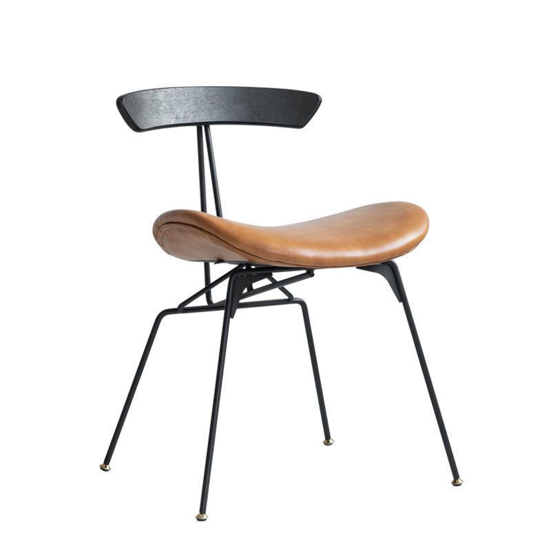 Sedie da pranzo senza braccio imbottite industriali.