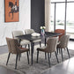 Faux Leather Kitchen Dining Side Chairs Wingback Side Chairs