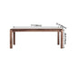 Rectangle Brown Tone Dining Table Solid Wood Table Minimalist with 4 Legs Clearhalo ' dining_table' 'Dining Tables & Seating' 'Dining Tables' 'furn' 'furn_dining_table' 'Furniture' 'furniture_dining_table' 'Kitchen & Dining Furniture' 'kitchen&dining_furn' 'kitchen' 'kitchen_dining_table' 1200x1200_100bdd59-8749-4cc9-80d6-5e8d1d37cd10