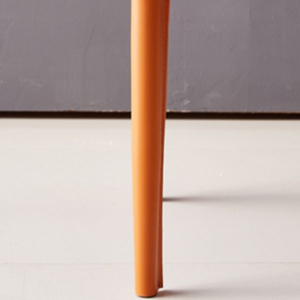 European Design Leather Chairs Solid Back Side Kitchen Dining Chair Set Clearhalo ' kitchen&dining_furn' 'Dining Chairs' 'Dining Tables & Seating' 'dining_chair' 'furn' 'furn_dining_chair' 'Furniture' 'furniture_dining_chair' 'Kitchen & Dining Furniture' 'kitchen' 1200x1200_100bfada-9bf8-4584-a12b-f07316b5df70