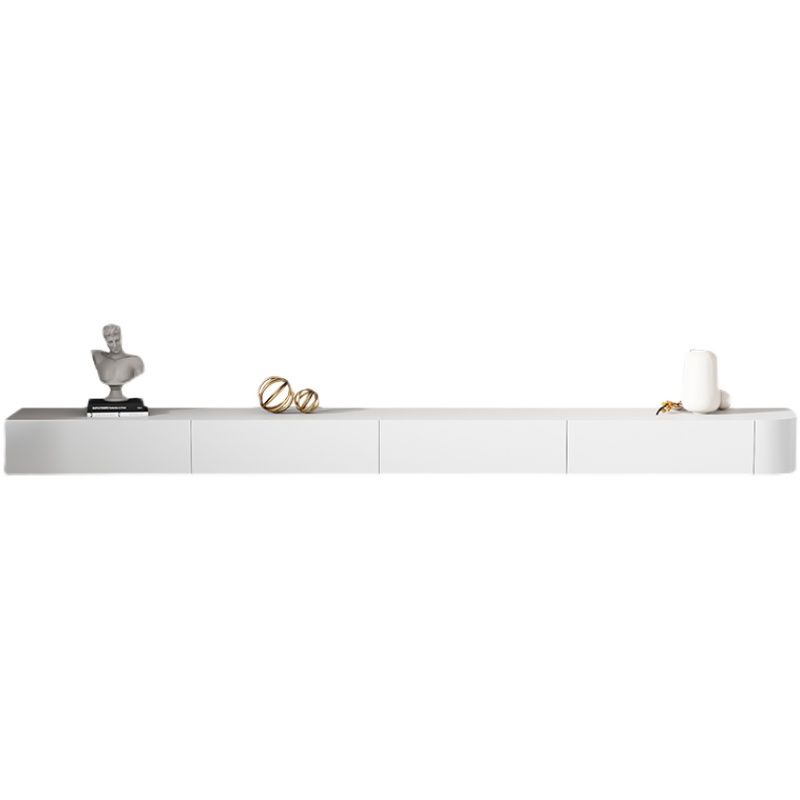 Zwevende tv-standaard Moderne tv-standaardconsole met lades