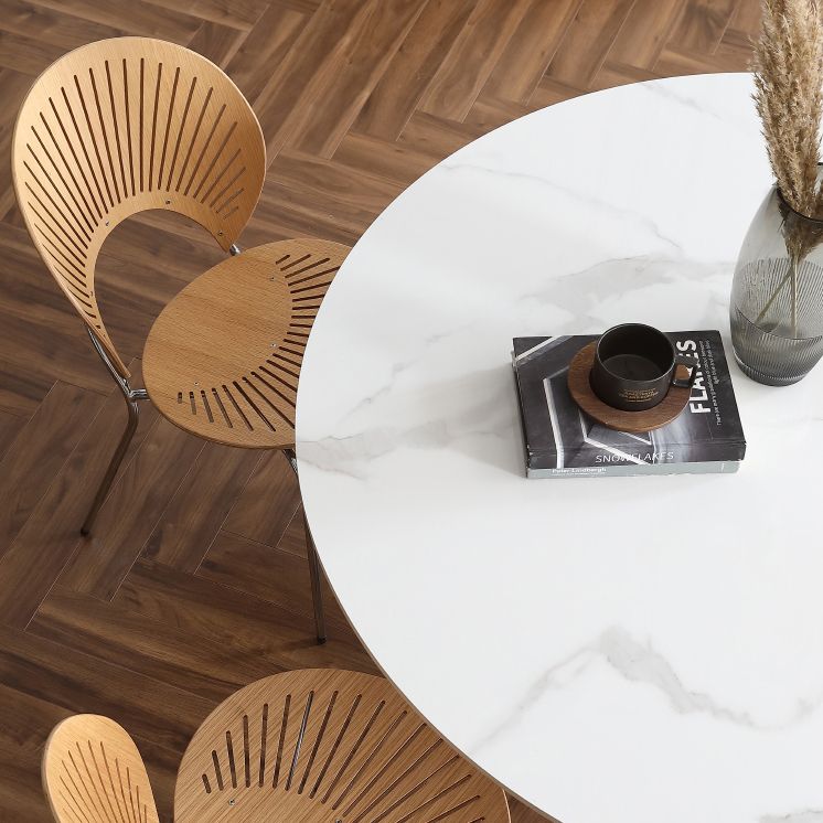 Modern Sintered Stone Dining Table Set 1/2/3/5 Pieces Dining Set for Home Use