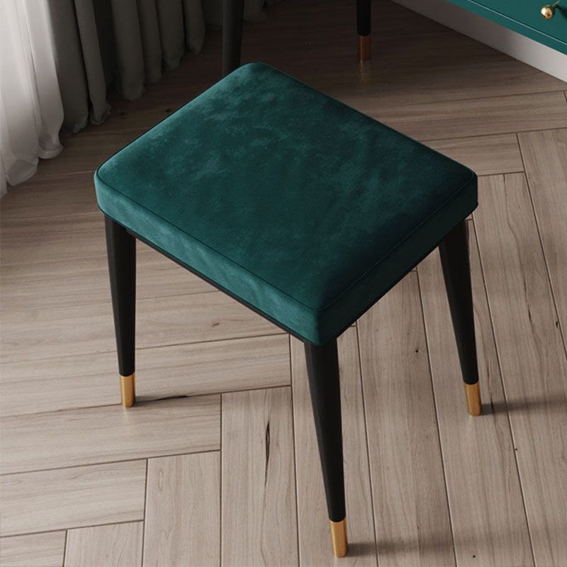 Solid Color Flannel Standard Stool Modern Simple Rectangular Upholstered Stool Clearhalo 'furn' 'furn_ottomans_poufs' 'Furniture' 'Living Room Furniture' 'Ottomans & Poufs' 'ottomans_poufs' 1200x1200_10115bf7-38f5-4e64-a3b1-90c575cd9f62
