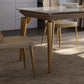 Traditional Luxury Rectangle Dining Table Sintered Stone Table with 4 Metal Legs Clearhalo ' dining_table' 'Dining Tables & Seating' 'Dining Tables' 'furn' 'furn_dining_table' 'Furniture' 'furniture_dining_table' 'Kitchen & Dining Furniture' 'kitchen&dining_furn' 'kitchen' 'kitchen_dining_table' 1200x1200_101247bd-2f09-4af0-88c7-4458ee246048