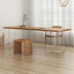 Modern Brown in Wood Table Specialty Dining Table for Kitchen