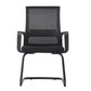 Sillón con respaldo alto contemporáneo ergonómico sin ruedas silla de escritorio