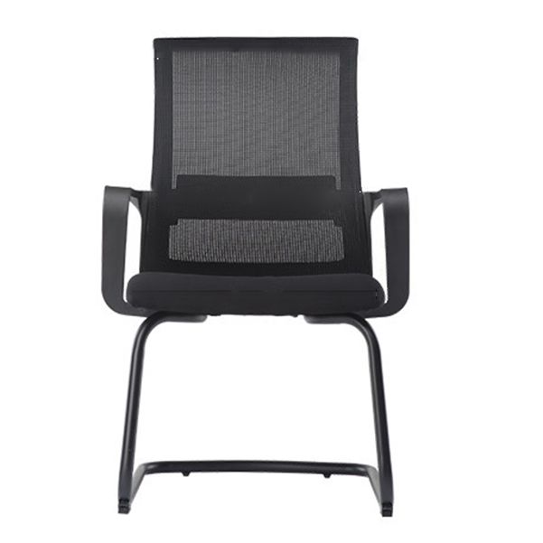 Sillón con respaldo alto contemporáneo ergonómico sin ruedas silla de escritorio