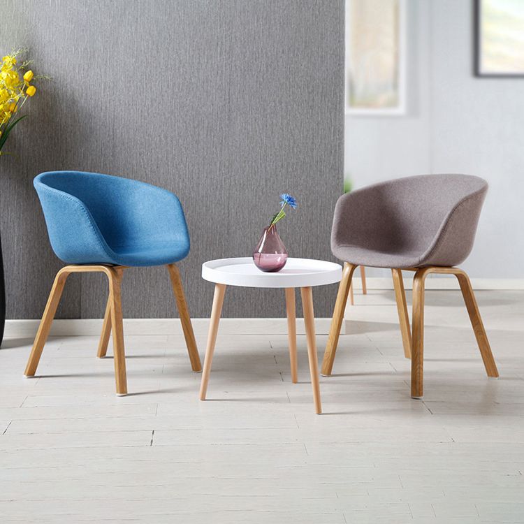 Modern Style Plastic Dining Armchair Open Back Dining Side Chair for Home Clearhalo ' kitchen&dining_furn' 'Dining Chairs' 'Dining Tables & Seating' 'dining_chair' 'Furniture' 'furniture_dining_chair' 'Kitchen & Dining Furniture' 'kitchen' 1200x1200_101b56de-e275-447d-b8e9-c05a3d38380d