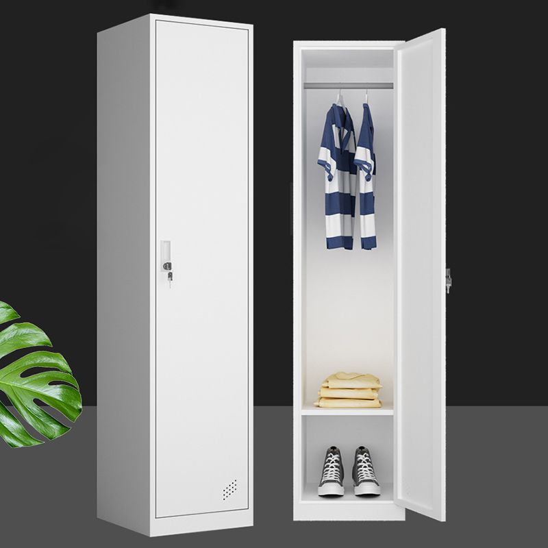 Scharnierende garderobe armoire eigentijdse metalen opbergkast voor thuis