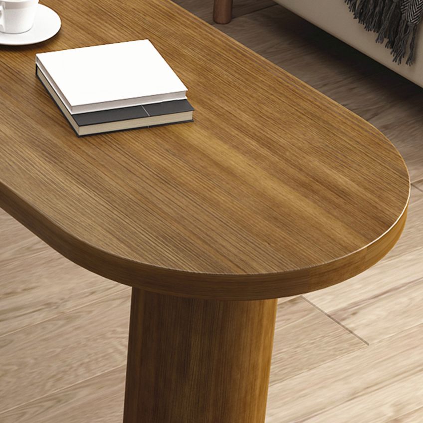 Pine Wood Bar Dining Table Modern Bar Table with Double Pedestal for Dining Room Clearhalo 'Bar Furniture' 'Bar Tables' 'bar_tables' 'furn' 'furn_bar_tables' 'Furniture' 'furniture_bar_tables' 'Kitchen & Dining Furniture' 1200x1200_101d0033-4928-4a7b-88e2-503f388ffd20