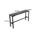 Tavolo da bar in stile in stile contemporaneo tavolo da pranzo con poggiapiedi