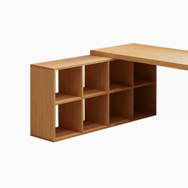 Modern Solid Wood Office Desk L-Shape Writing Desk for Office Clearhalo 'furn' 'furn_office_desk' 'Furniture' 'Office Desks' 'Office Furniture' 'office_desk' 1200x1200_10212a39-c355-4f3b-89f4-a3f90223300d