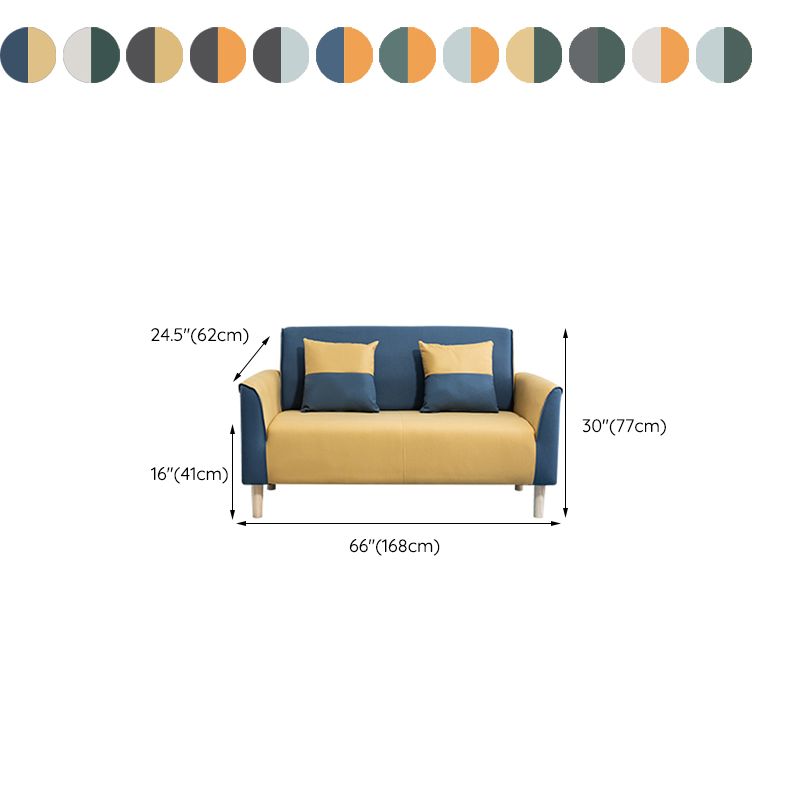 Les oreillers de canapé standard résistant aux taches comprenaient le savant avec les jambes